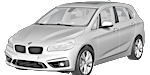 BMW F45 B1B78 Fault Code